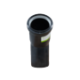 InnoFlue UV elbow 2x45 PP Black