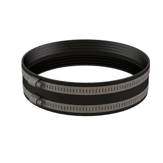 Innoflue vibration isolation boot 9" black