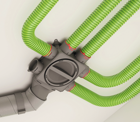 Application picture - Air Excellent distribution box DB206H125 6 connections