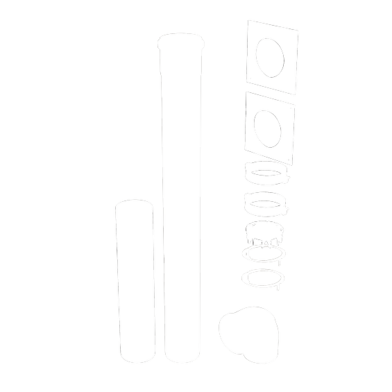 4" Single Wall Vent Kit Horizontal