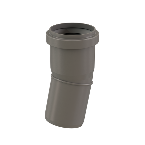 InnoFlue single wall elbow 2" x 15 PPs grey