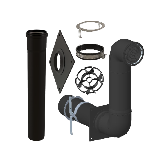 Snork Termination Kit Black