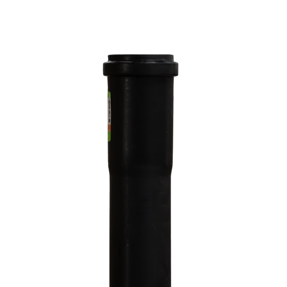 InnoFlue ISVL022UV SW Vent Length UV 2x24 PP Black