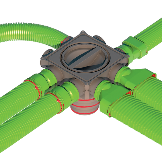 Application picture - Air Excellent distribution box DB208V125-200 8 connections